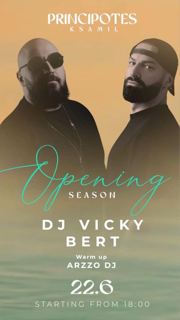 dj bert dj vicky - principotes ksamil