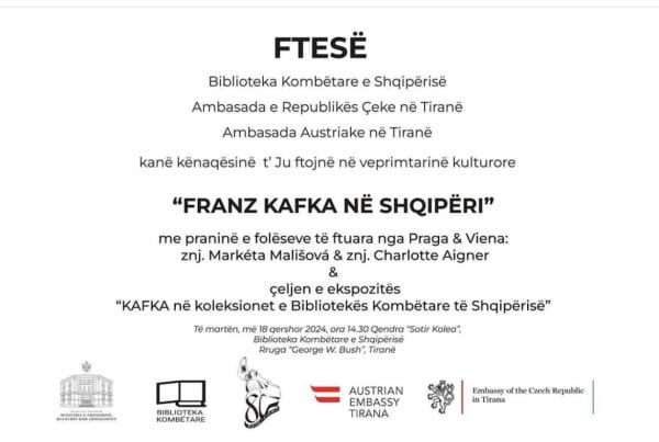 exhibition franz kafka in albania