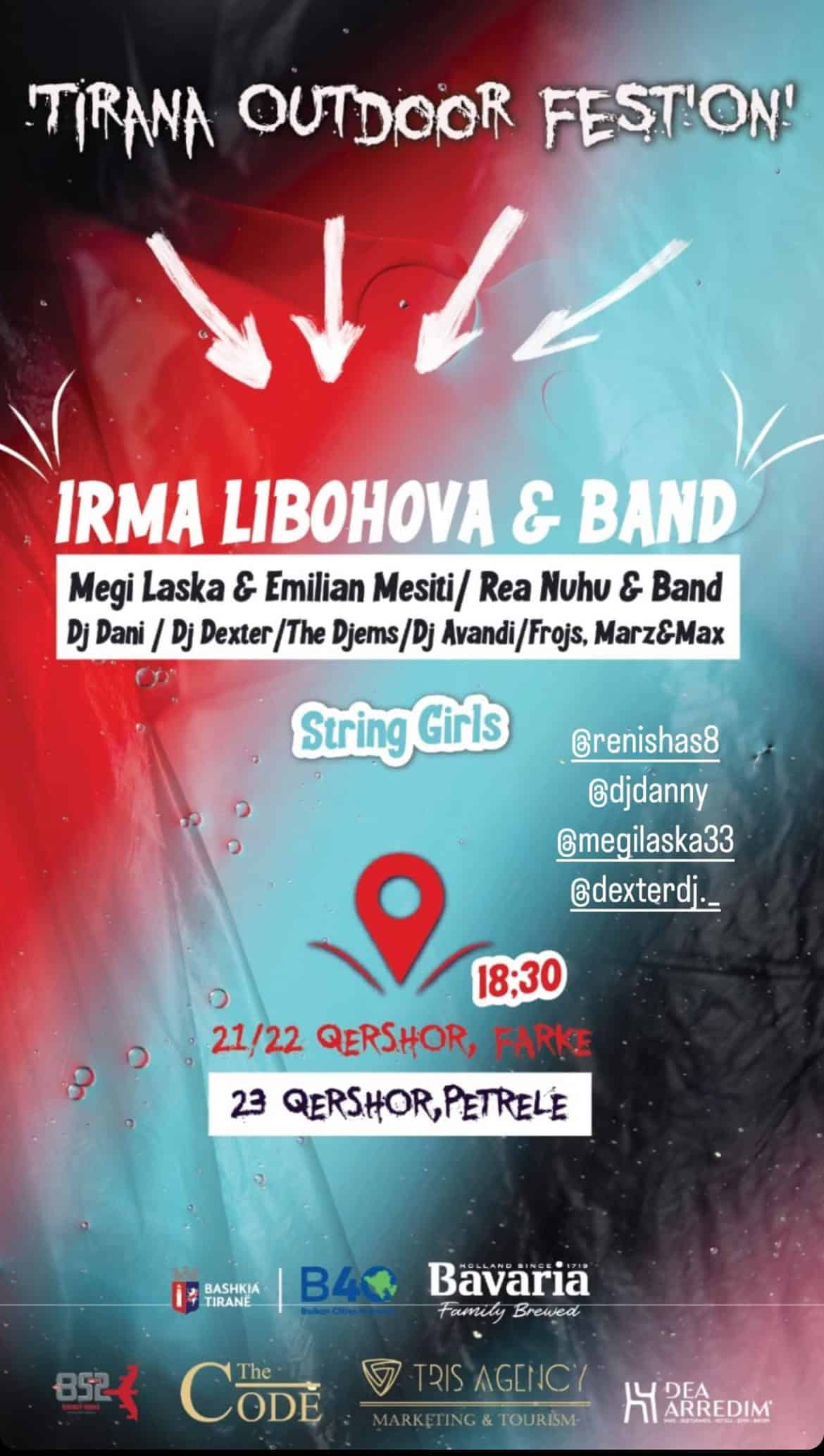 tirana outdoor festival
