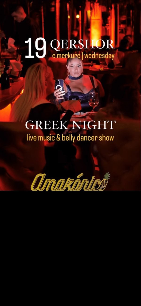 nightlife greek nighz amazonic tirana