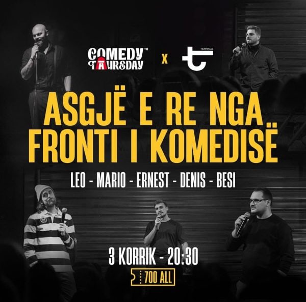 stand up comedy tirana