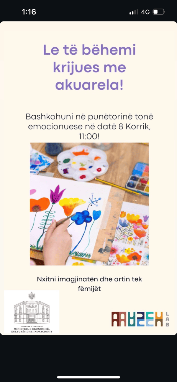 workshop kids durrës