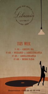 nightlife libraria bar tirana