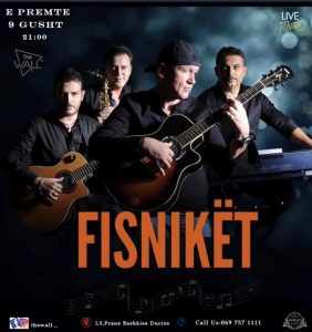 live music fisnikët the wall durrës