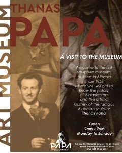 museum sculpture thanas papa tirana