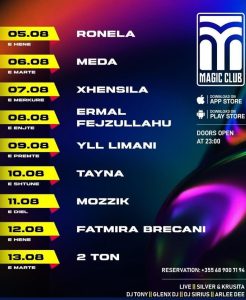 nightlife magic club tirana