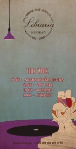 nightlife libraria bar tirana