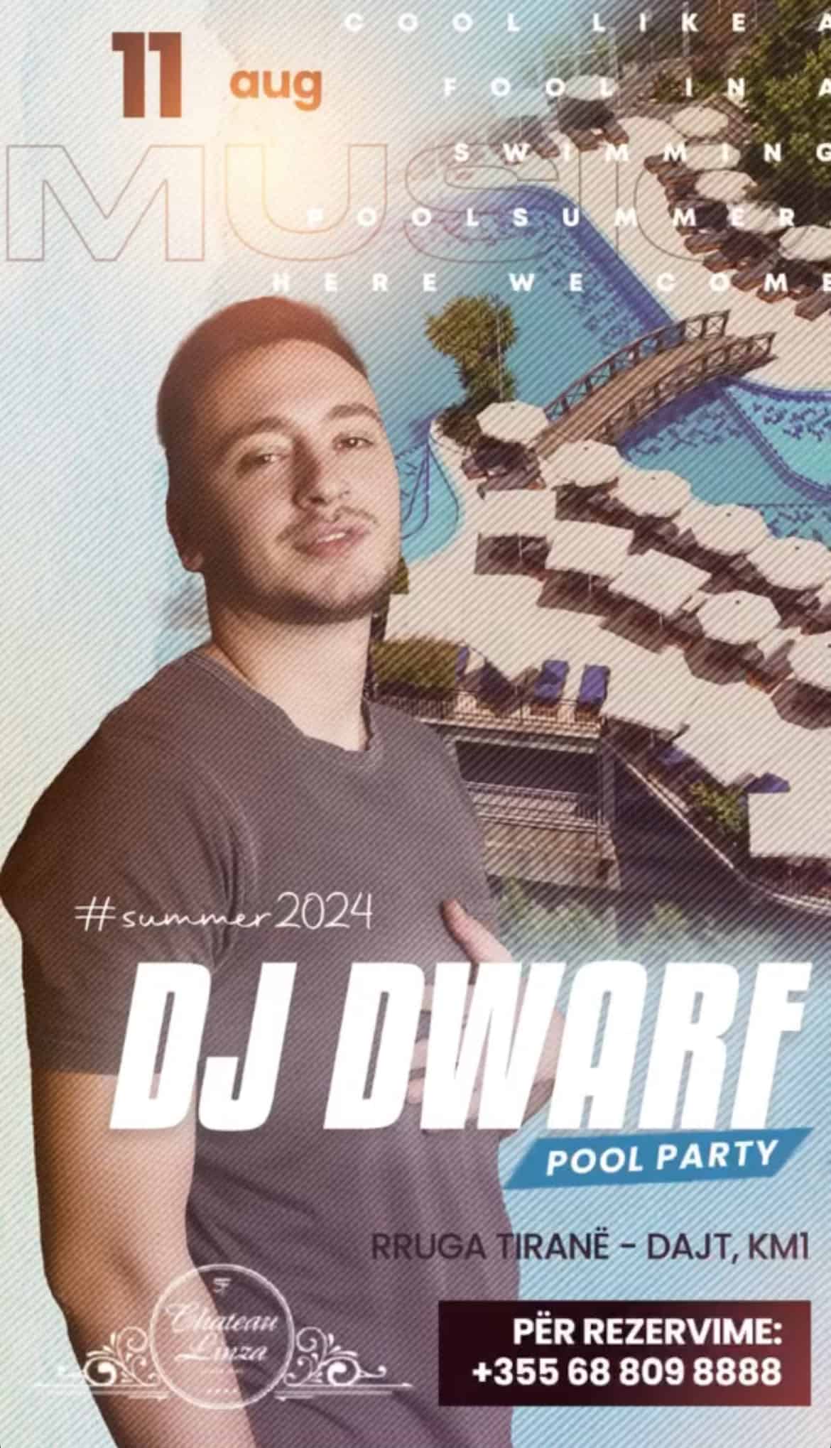 pool party, tirana