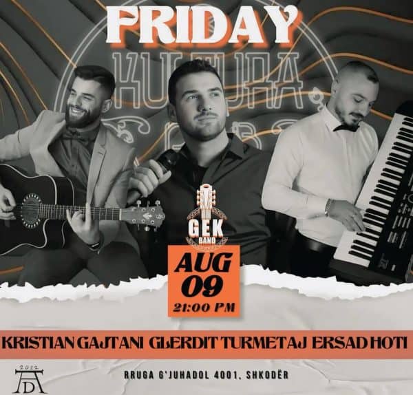 live music, shkodra
