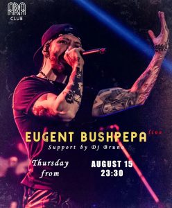 live music eugent bushpepa shëngjin