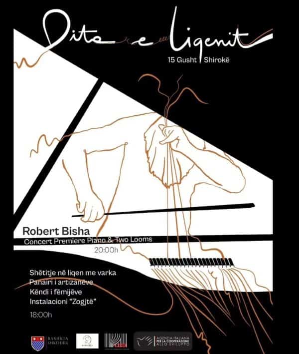 music robert bisha concert shkodra