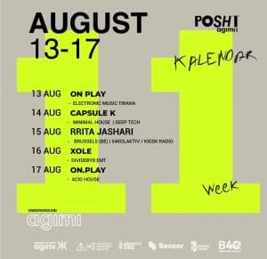 techno agimi underground tirana