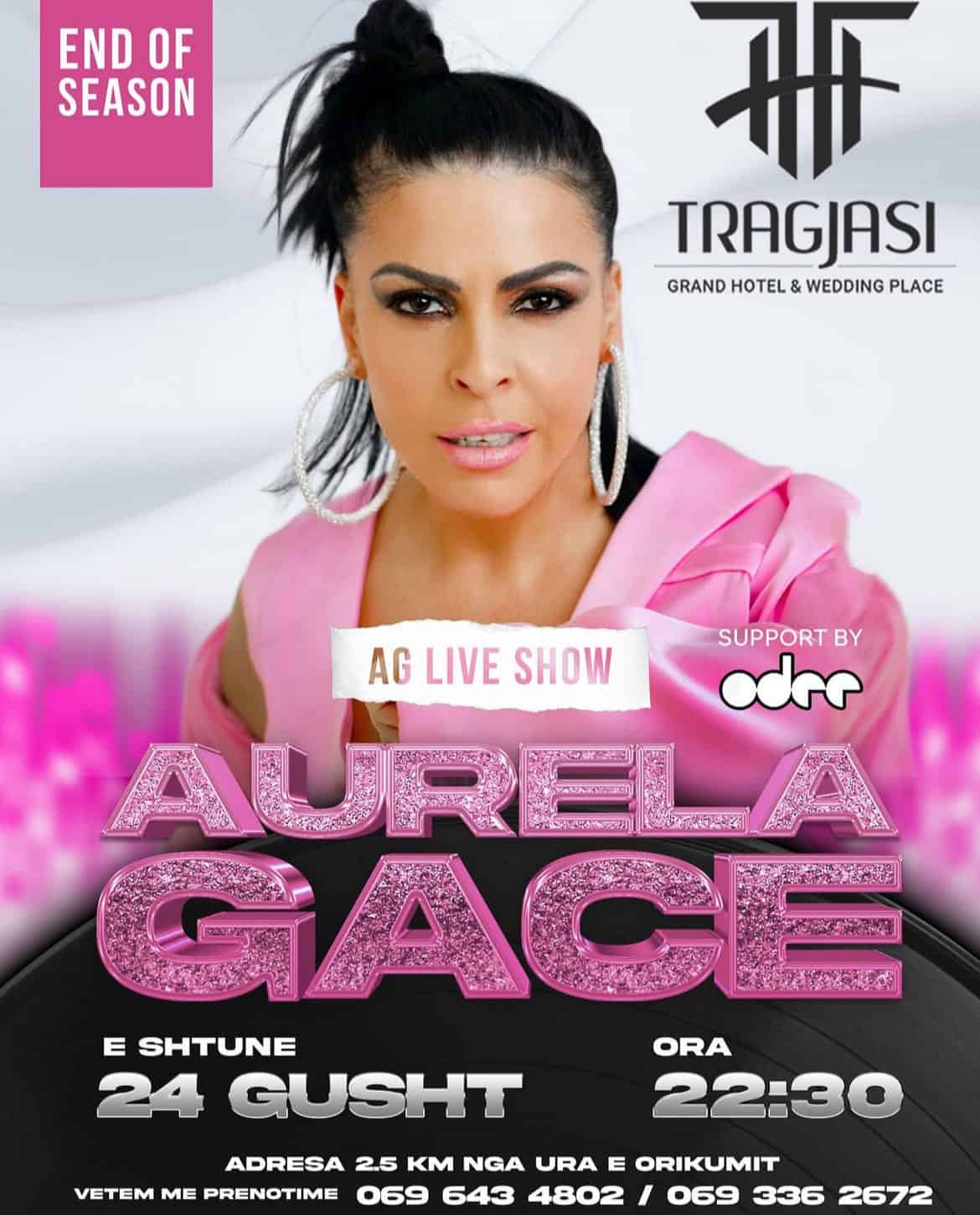 live music aurela gaçe tragjas