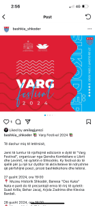 varg festival shkodër