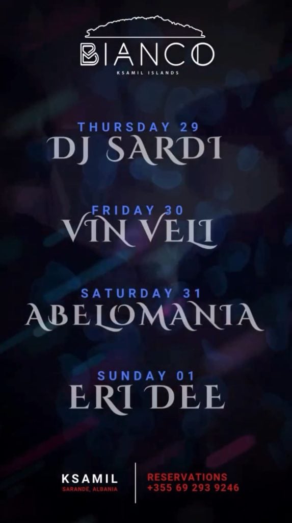 nightlife bianco ksamil