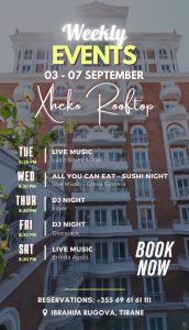 nightlife xheko tirana