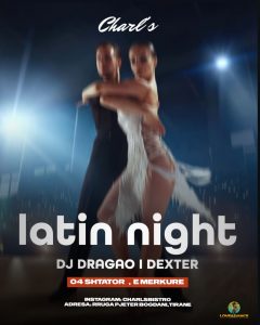 latin night charls tirana