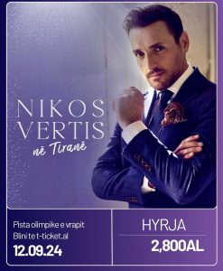 concert nikos vertis tirana