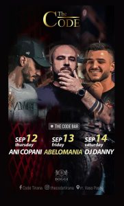 nightlife code tirana