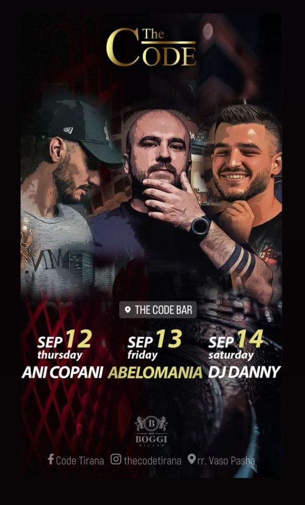 nightlife code tirana