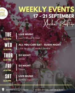 nightlife xheko imperial tiranë