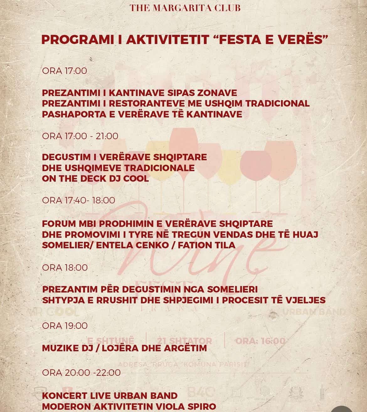 wine fest tirana