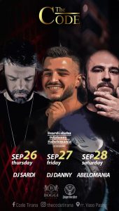 nightlife code tirana