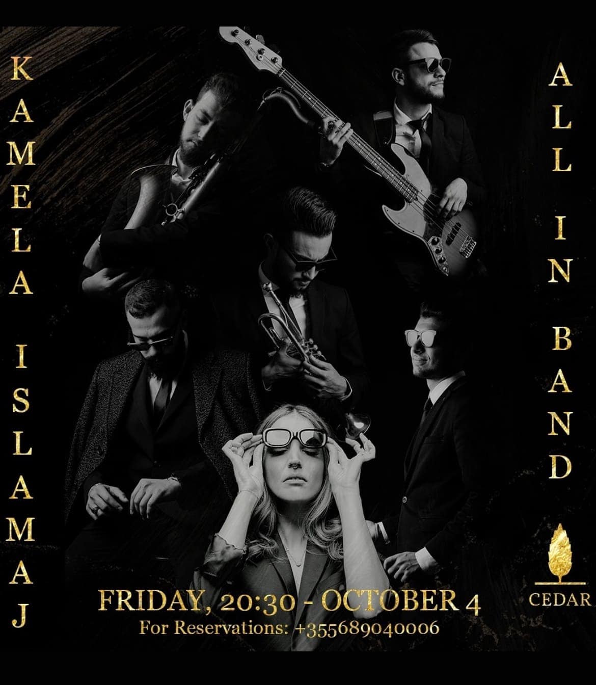 nightlife kamela islamaj cedar tirana