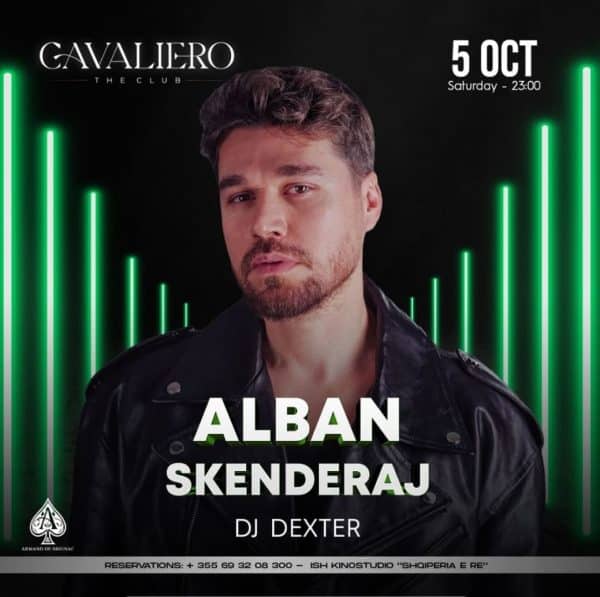 nightlife cavaliero alban skënderaj tirana
