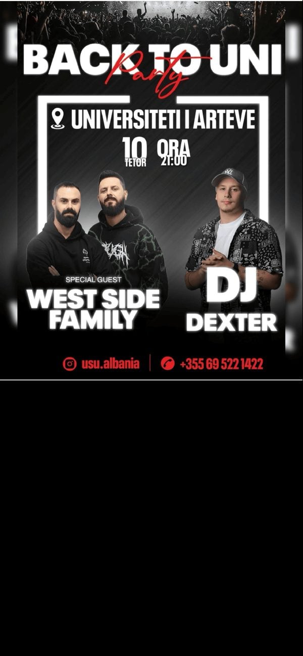 students party tirana