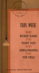 nightlife libraria bar tirana