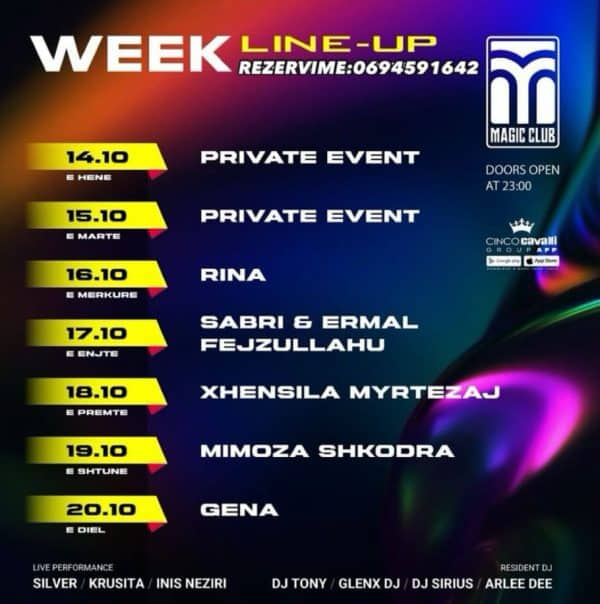 nightlife magic club tirana