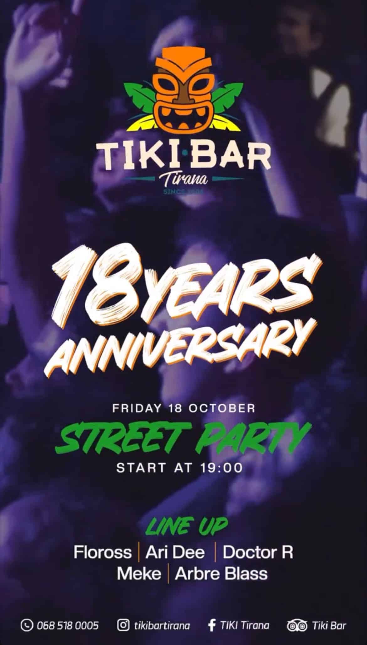 nightlife tiki bar tiranë