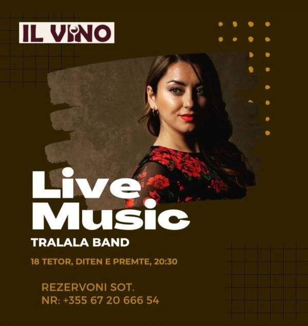 nightlfe il vino tirana