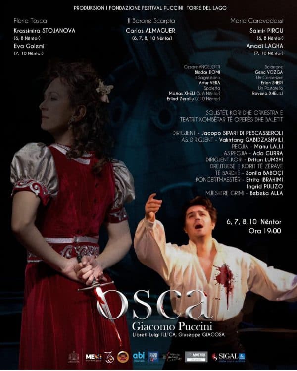 tosca opera tirana
