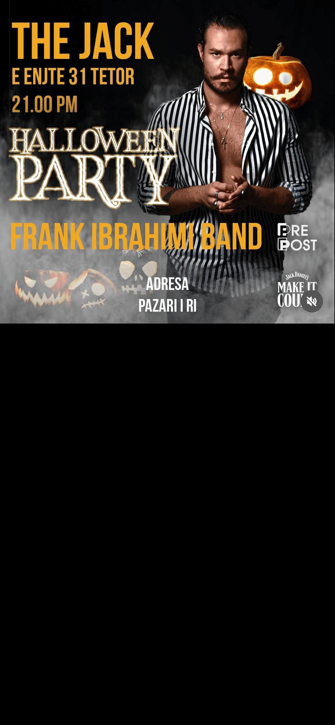 halloween party jack tirana