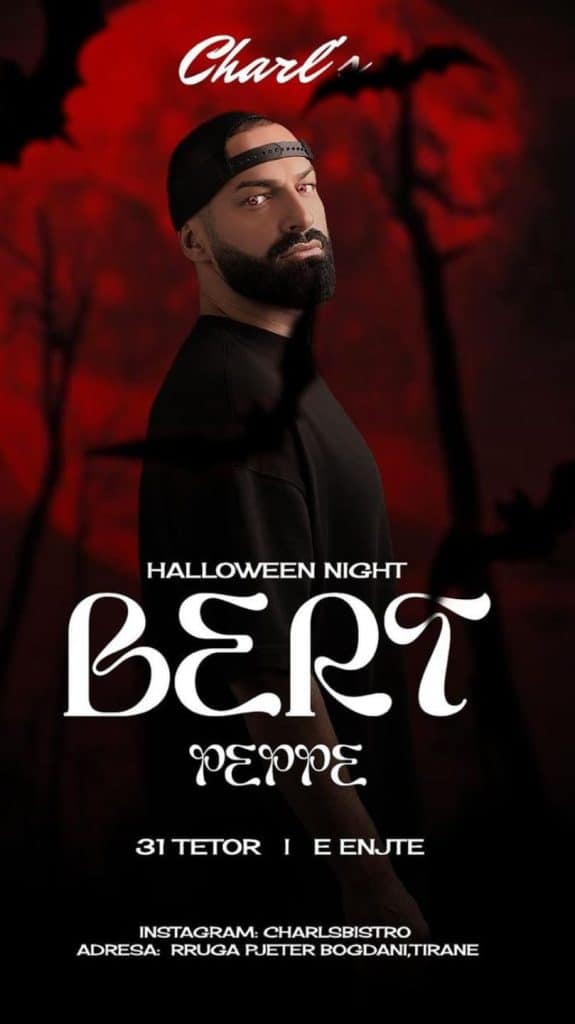 halloween charls tiranë
