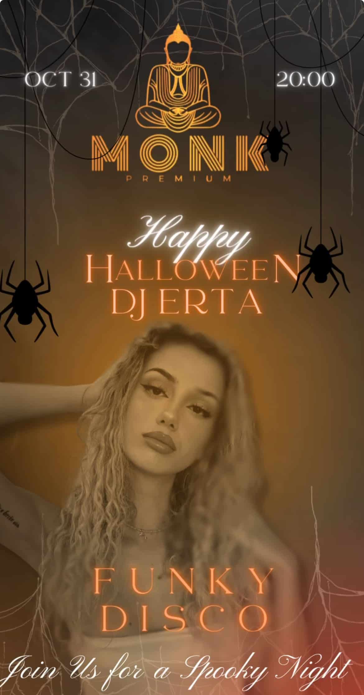 halloween monk tiranë