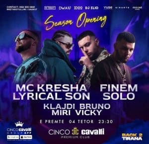 nightlife cinco tirana