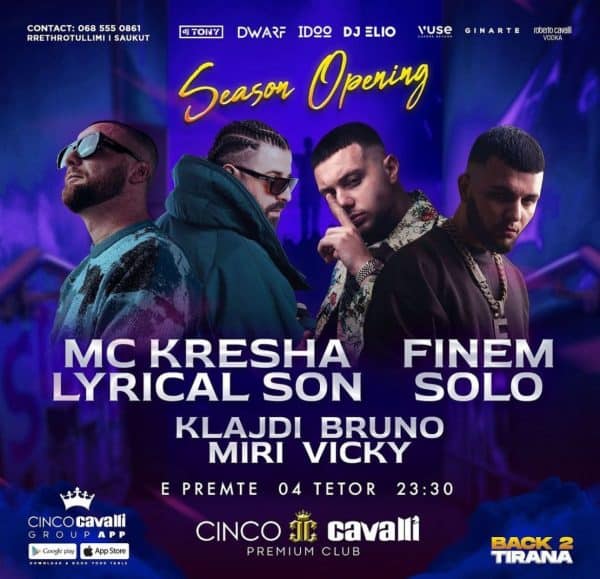 nightlife cinco tirana
