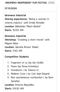 idromeno indipendent film festival