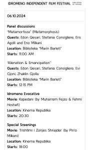 idromeno indipendent film festival