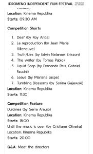 idromeno indipendent film festival