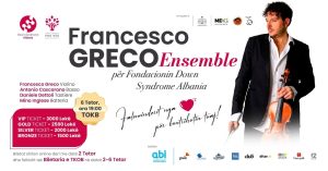 francesco greco charity concert down syndrome