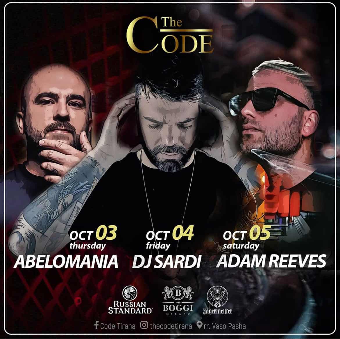 nightlife code tirana