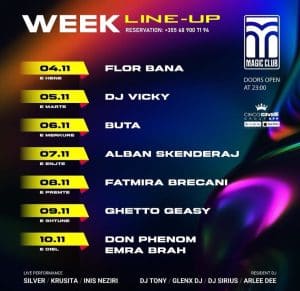 nightlife magic club tirana