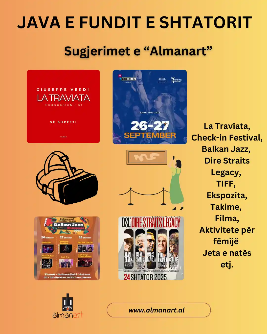 eventet e javës 22-28 shtator 2025