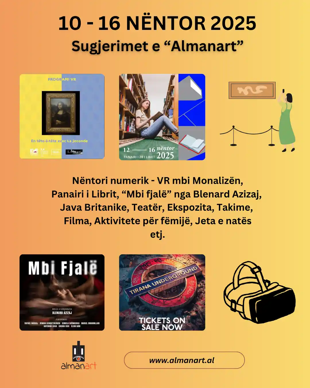 eventet e javës 10-16 nëntor 2025