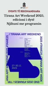 tirana art weekend 2025