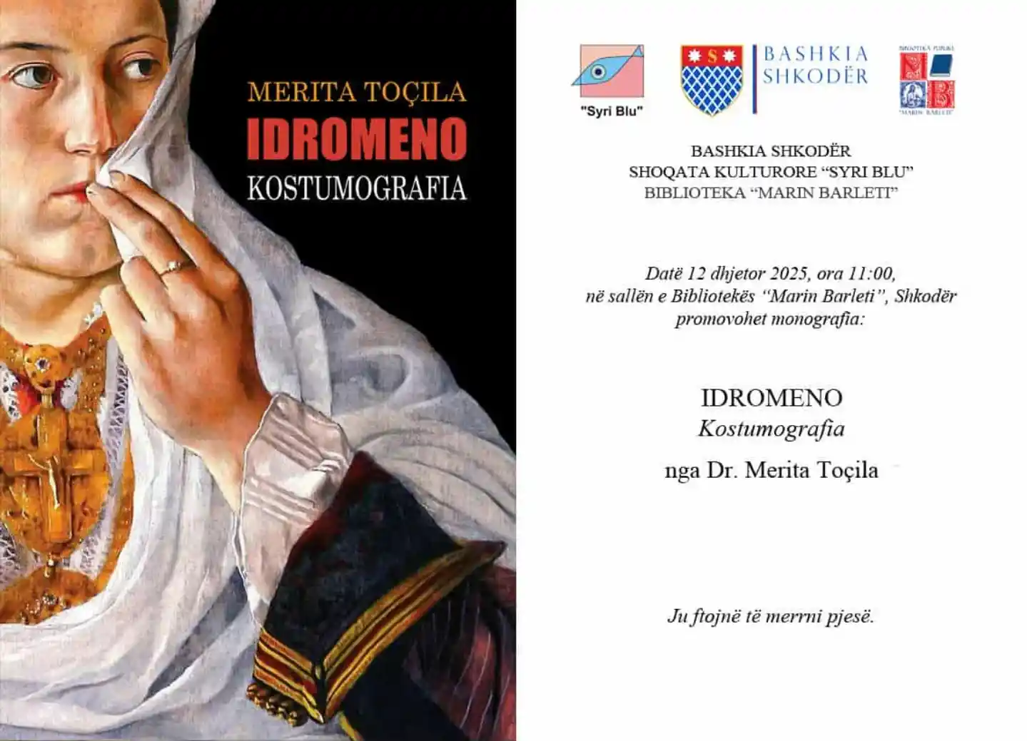 Prezantimi I Librit Idromeno Kostumografia Nga Merita To ila Te Prezantimi I Librit Idromeno Kostumografia Nga Merita To ila Te